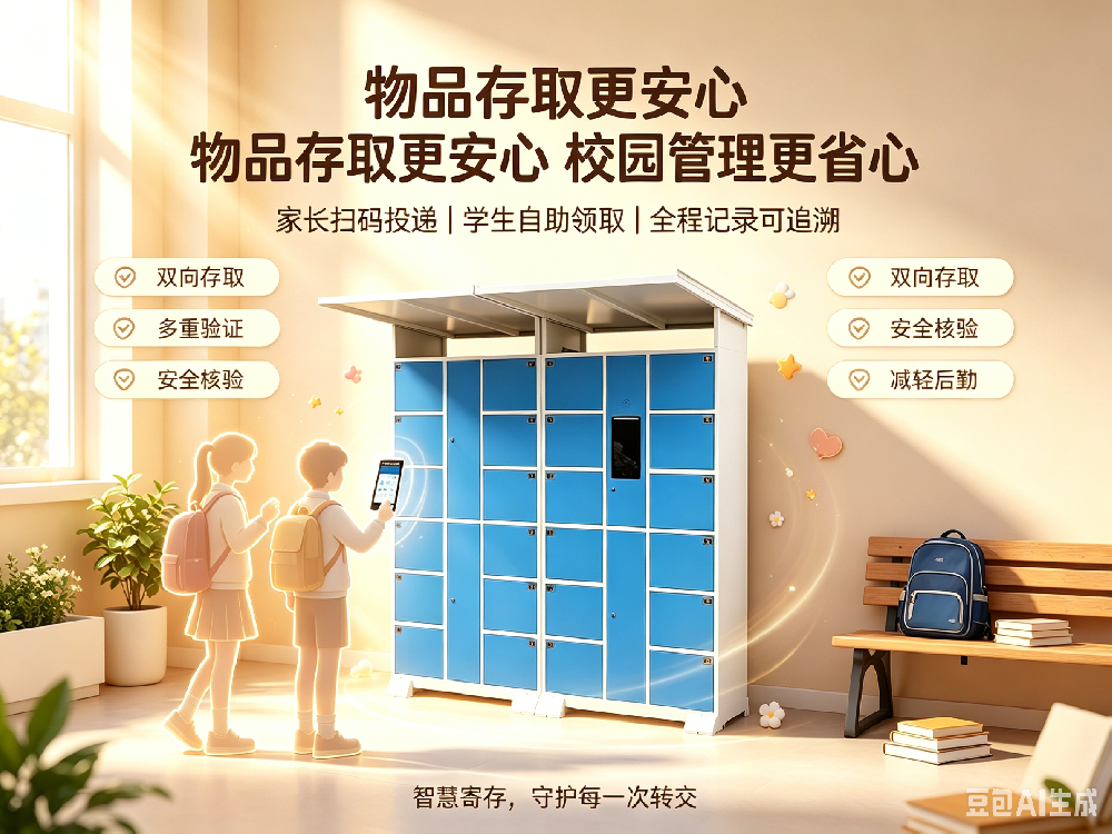 品科智能储物柜走进校园，千校落地缓解师生寄存难题