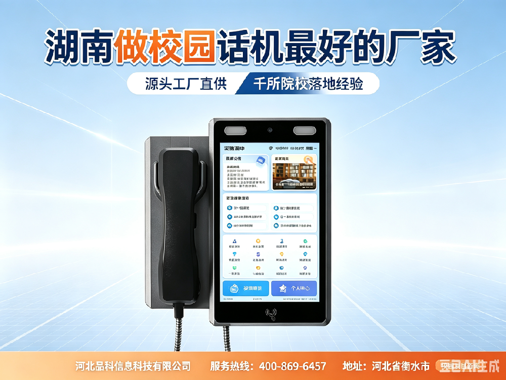 品科校园电话机深耕湖南校园，多所中学完成批量落地部署